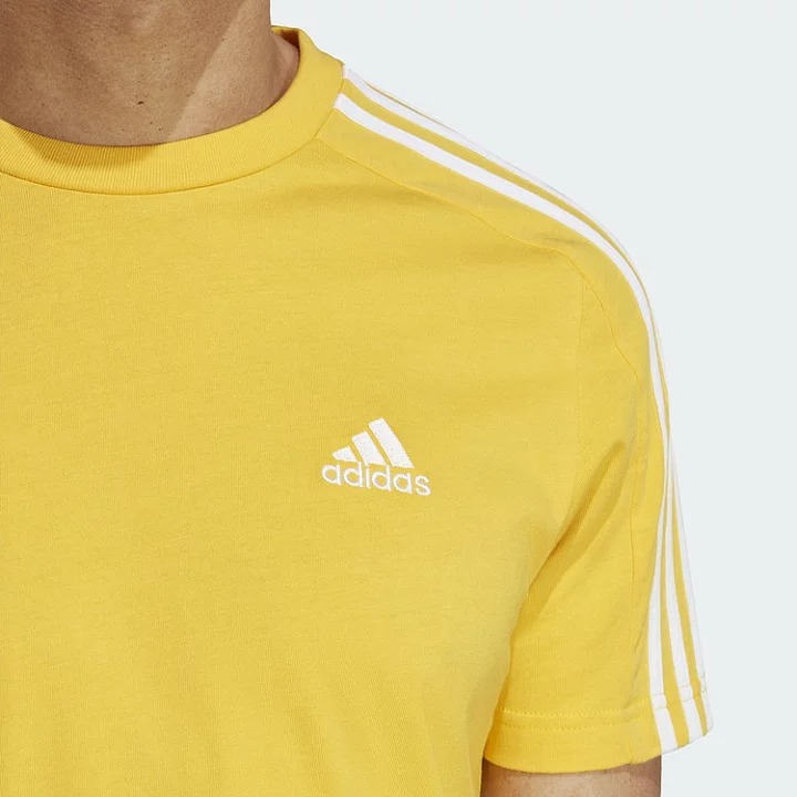 Essentials Single Jersey 3-Stripes Tee