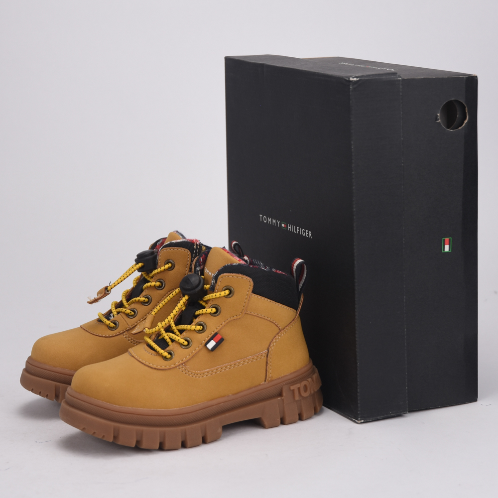Kids Lace Up Boots