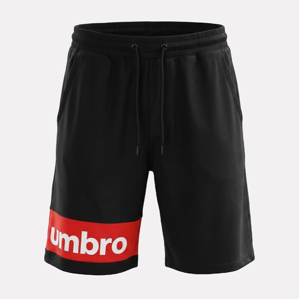 Graphic Fleece Short