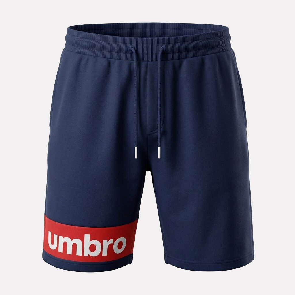 Graphic Fleece Short